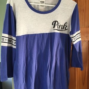 Victoria Secret Pink shirt w/ half sleeves